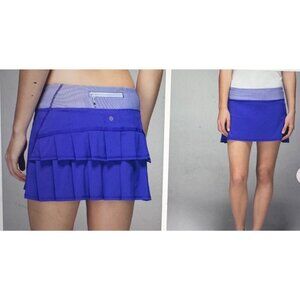 Lululemon Women's Size 8 Purple Activewear Golf & Tennis Skirt Skort